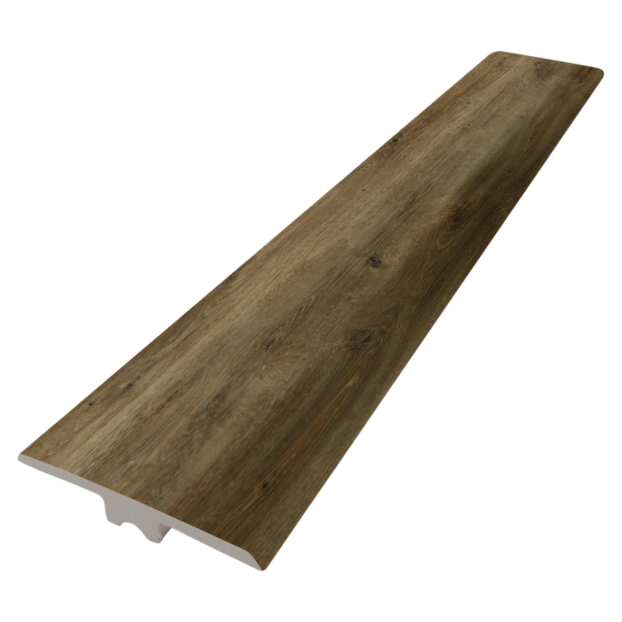 Bambino Series BB-III-T T-Molding, 94-1/2 in L, 1.78 in W, 0.15 in Thick, SPC, Ganache